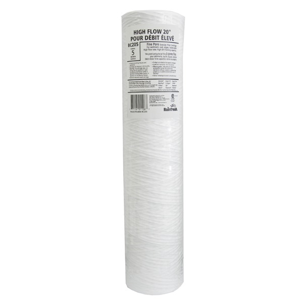 High flow 5 micron string wound