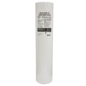 High Flow 5 micron sediment filter 20" BP205