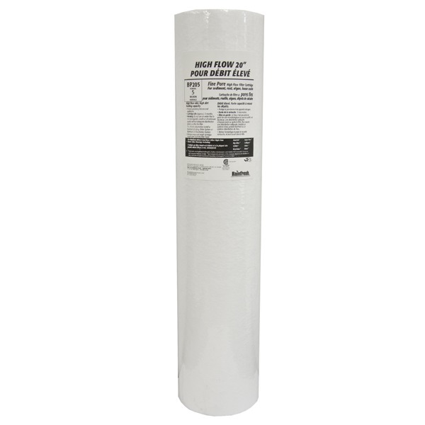High Flow 5 micron sediment filter 20" BP205