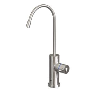 brushed stainless faucet