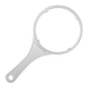 Wrench for high flow housings